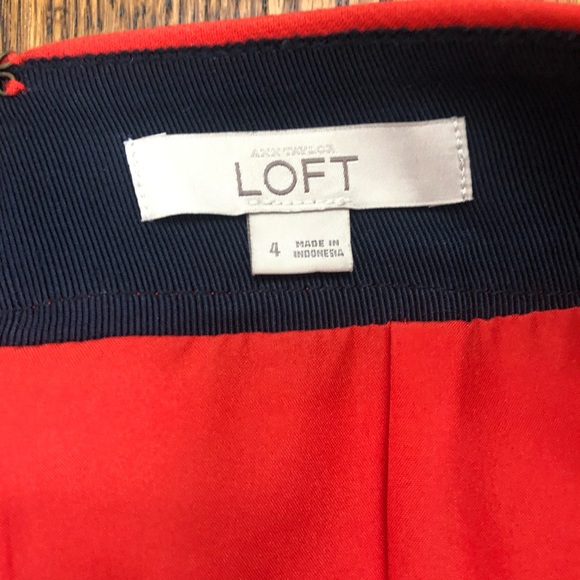 LOFT Pocket Front Skirt - Picture 3 of 5